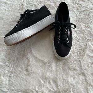 Superga core platform sneakers
